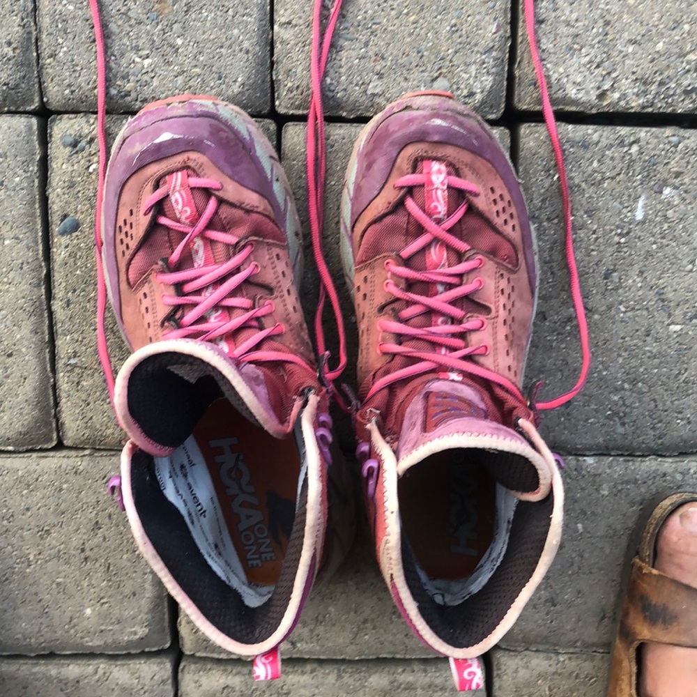 Hoka ONE ONE used hiking boots